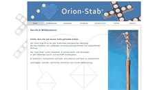Desktop Screenshot of orionstab.de